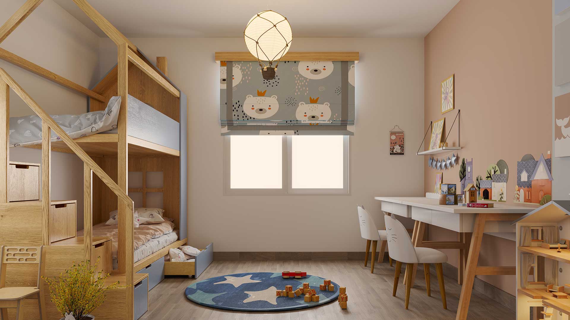The Residences at BTG Kids Bedroom View