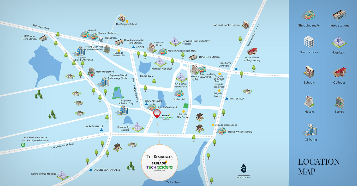 The Residences at BTG Location Map