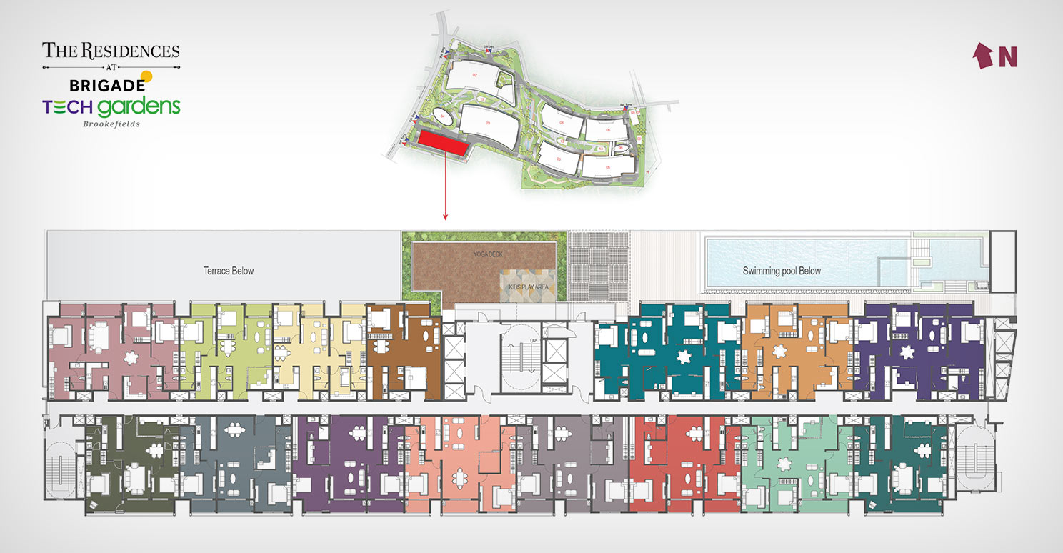 The Residences at BTG 4Th Floor Plan